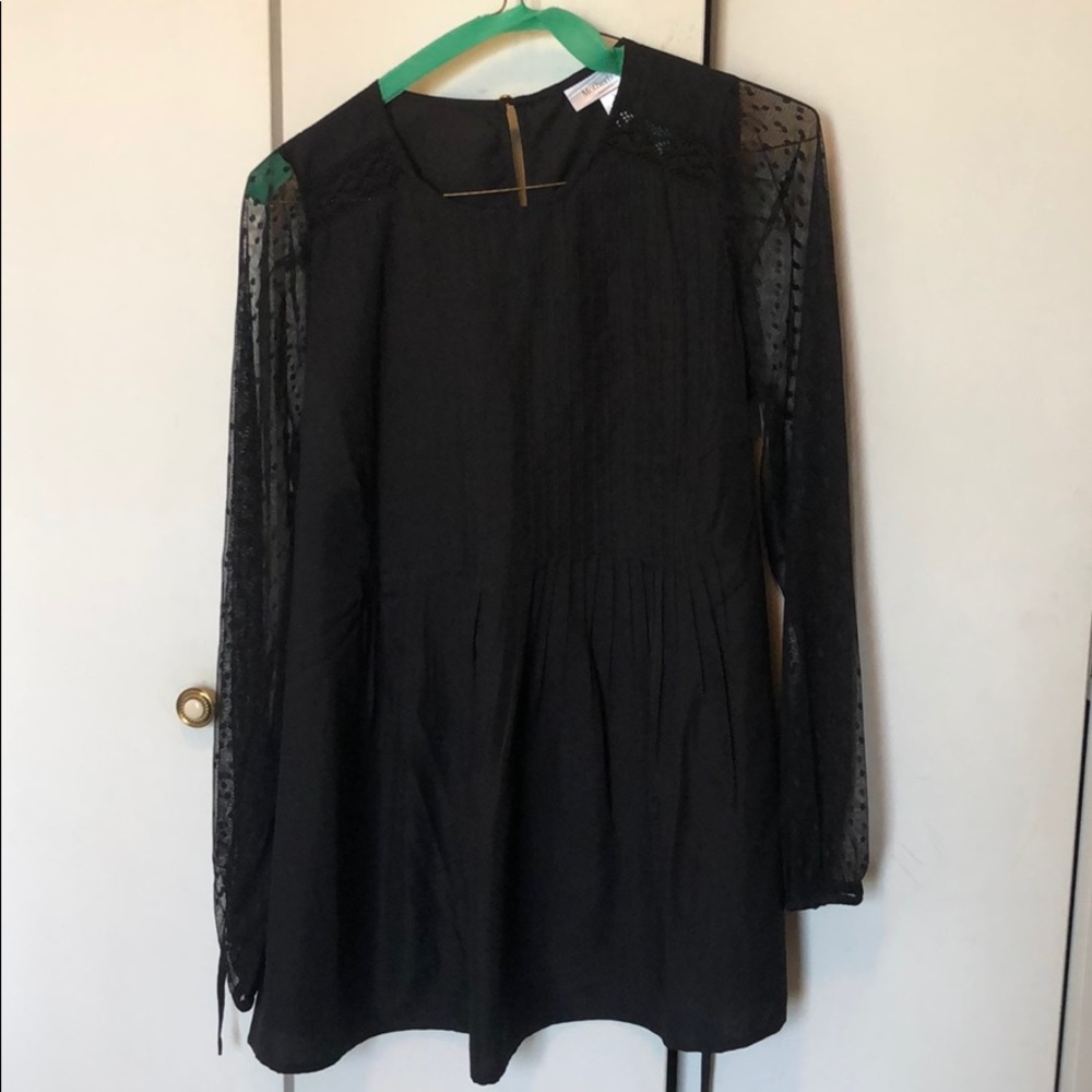 Black long sleeve Motherhood shirt